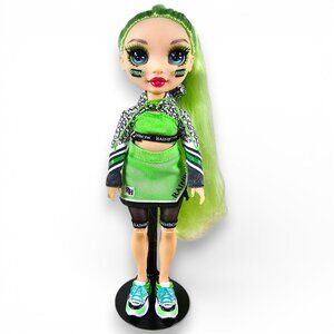 MGA Entertainment Rainbow High Jade Hunter Cheer Doll Green Outfit 10.5"